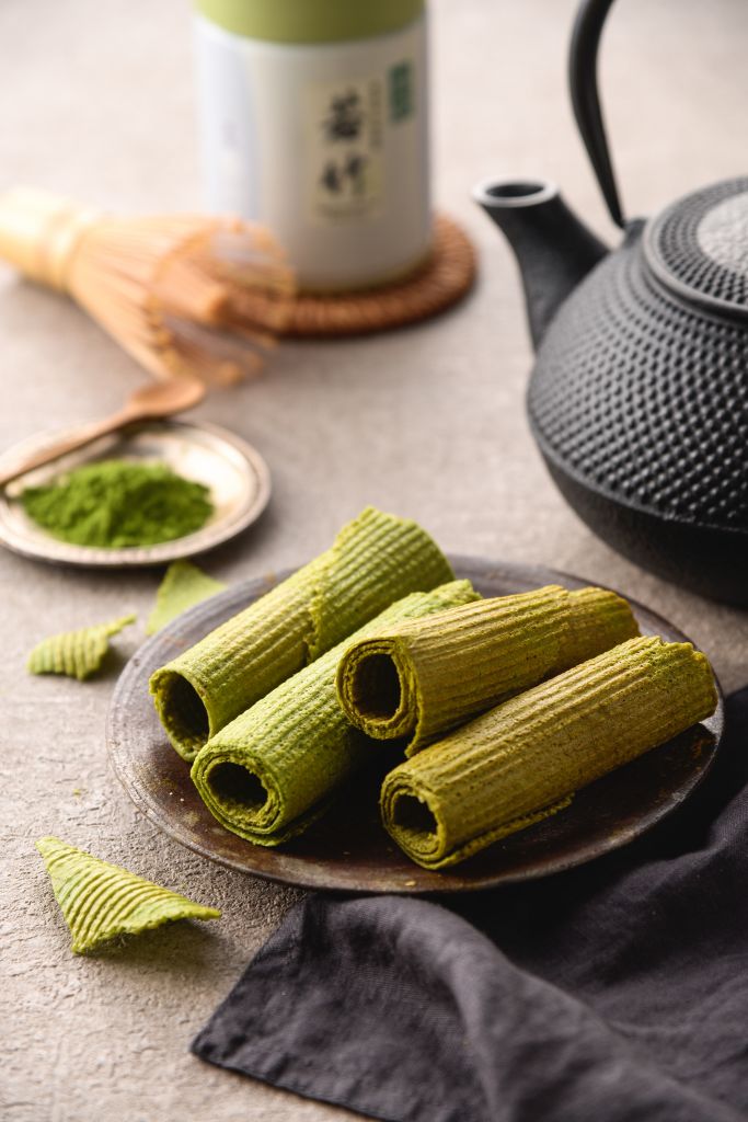 宇治抹茶手作脆餅
