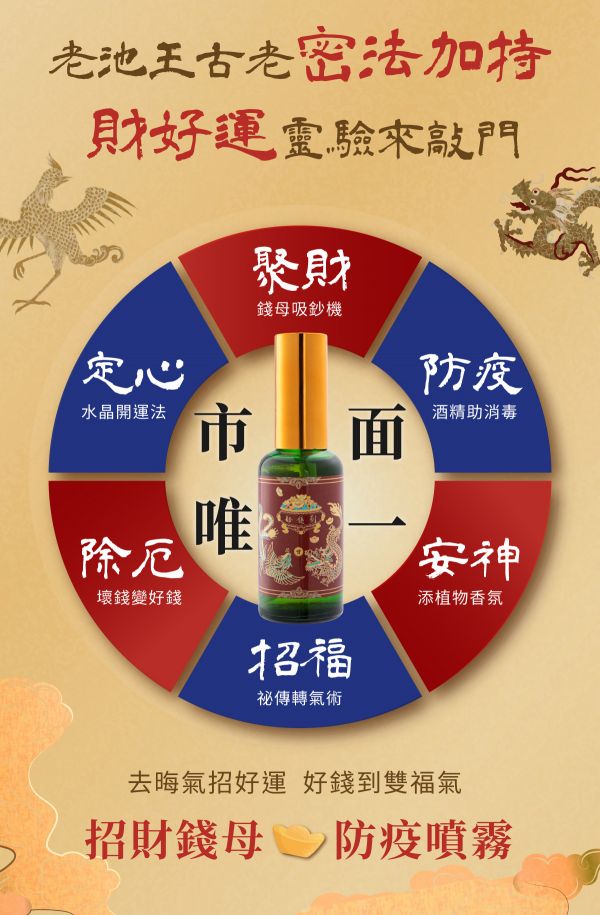 〈好錢到〉雙加持招財錢母開運套組（含 高山巖福德宮補財庫 300元 或 高山巖建廟基金 300元）