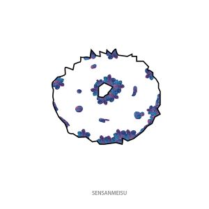 【初心大藝】線上展「初心」  合歡冰雪08 海報及棉T