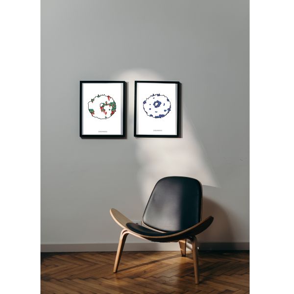 【初心大藝】線上展「初心」  合歡冰雪08 海報及棉T