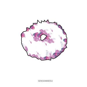 【初心大藝】線上展「初心」  櫻花紛飛09 海報及棉T