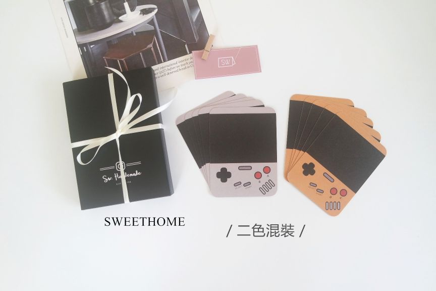 ｜現貨｜GAME BOY 復古電玩造型小卡／套裝禮盒組