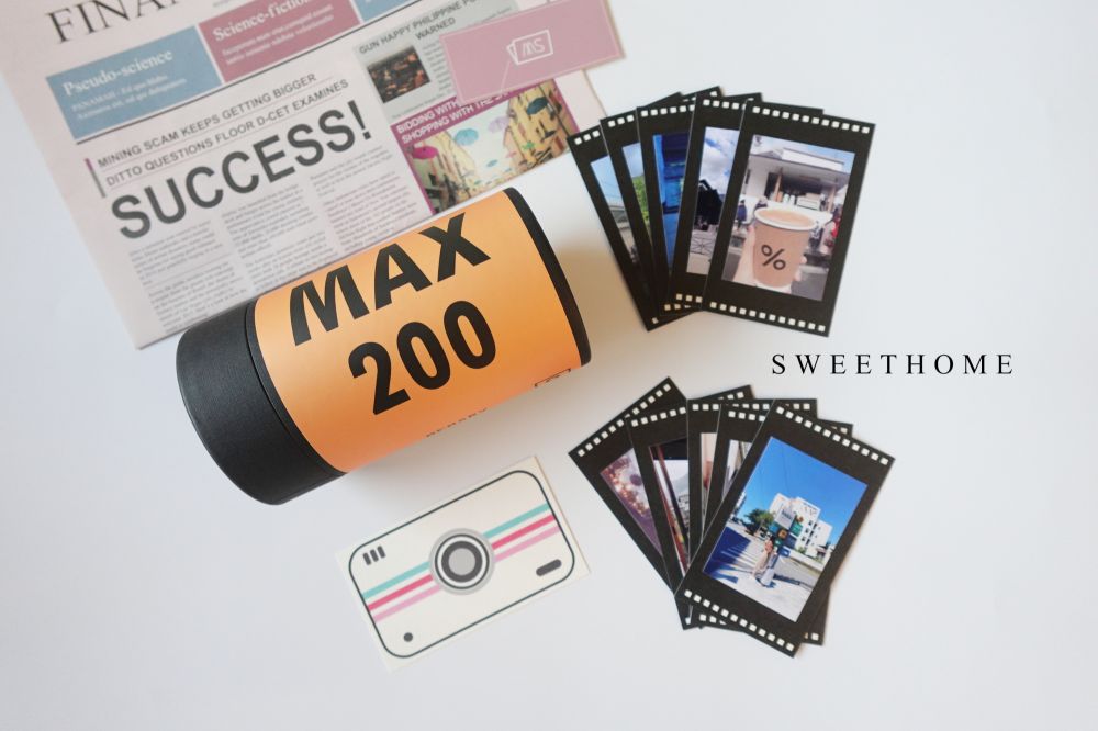 ｜現貨｜復刻回憶小膠捲－底片造型手工卡片