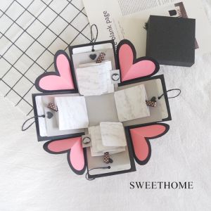 禮物盒造型卡片－托斯卡納大理石