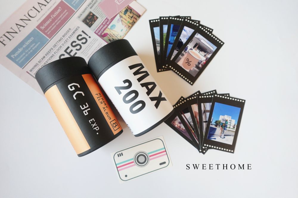 ｜現貨｜復刻回憶小膠捲－底片造型手工卡片