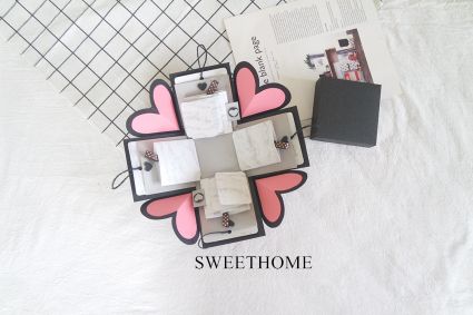 禮物盒造型卡片－托斯卡納大理石