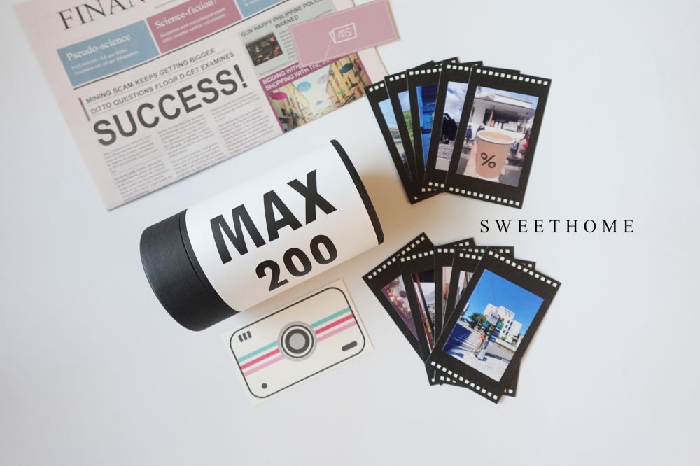 ｜現貨｜復刻回憶小膠捲－底片造型手工卡片