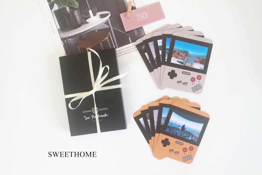 ｜現貨｜GAME BOY 復古電玩造型小卡／套裝禮盒組