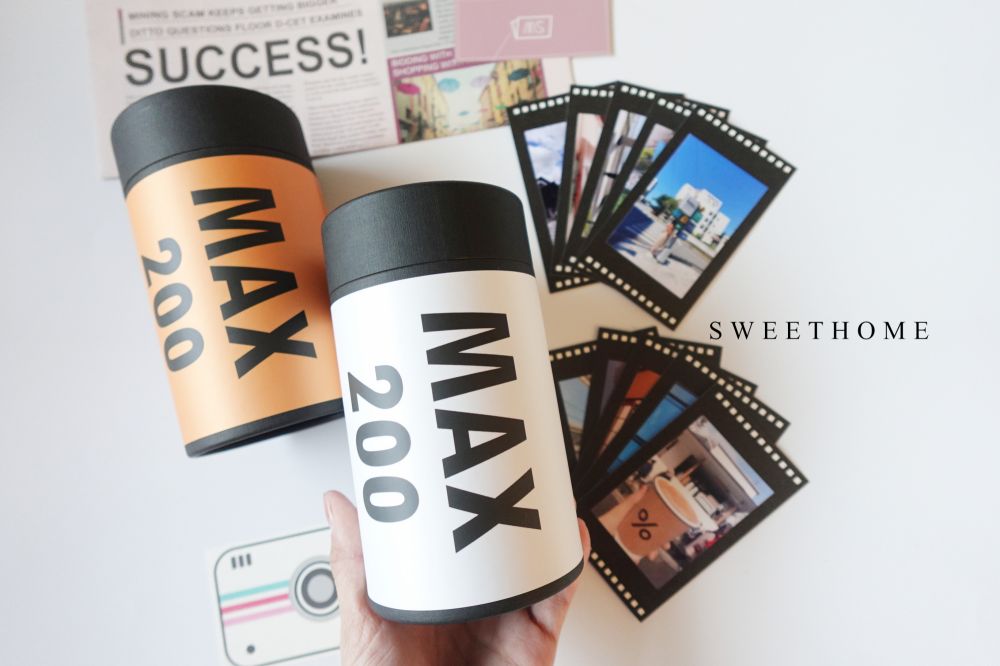 ｜現貨｜復刻回憶小膠捲－底片造型手工卡片