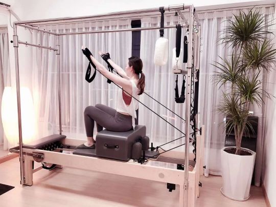 皮拉提斯&凱迪拉克 二合一 高架平床