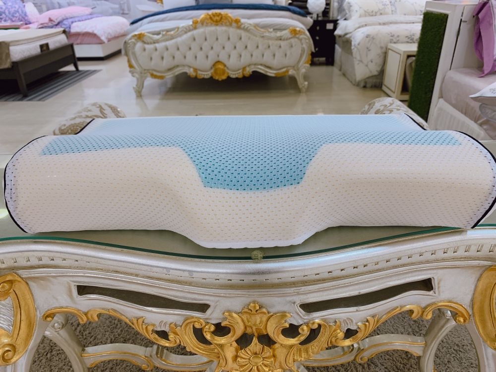 冰涼爽凝膠 人體工學記憶枕