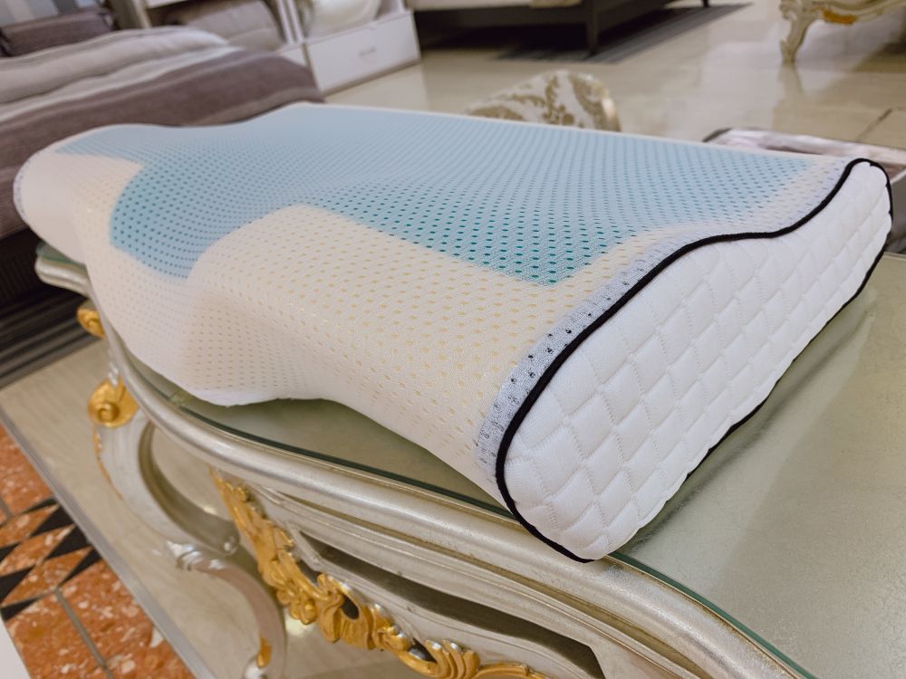 冰涼爽凝膠 人體工學記憶枕