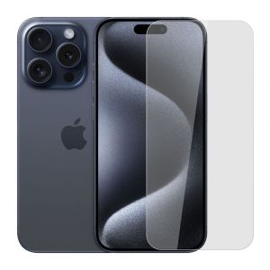 【YADI】iPhone 15 Pro 水之鏡 高清透手機玻璃保護貼