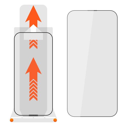 【YADI 】高清透滿版手機玻璃保護貼＜無瑕貼合機專用＞