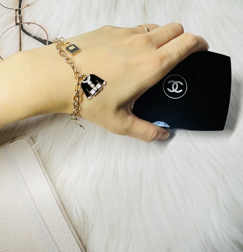 小香風A款銅鍍玫瑰金手鍊