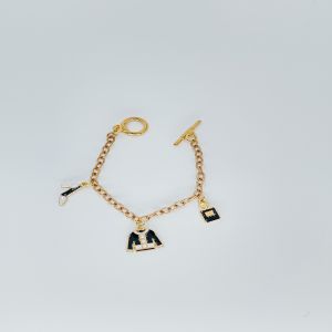 小香風A款銅鍍玫瑰金手鍊