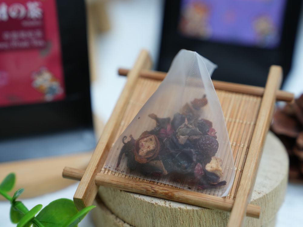 草莓果粒茶(無咖啡因)