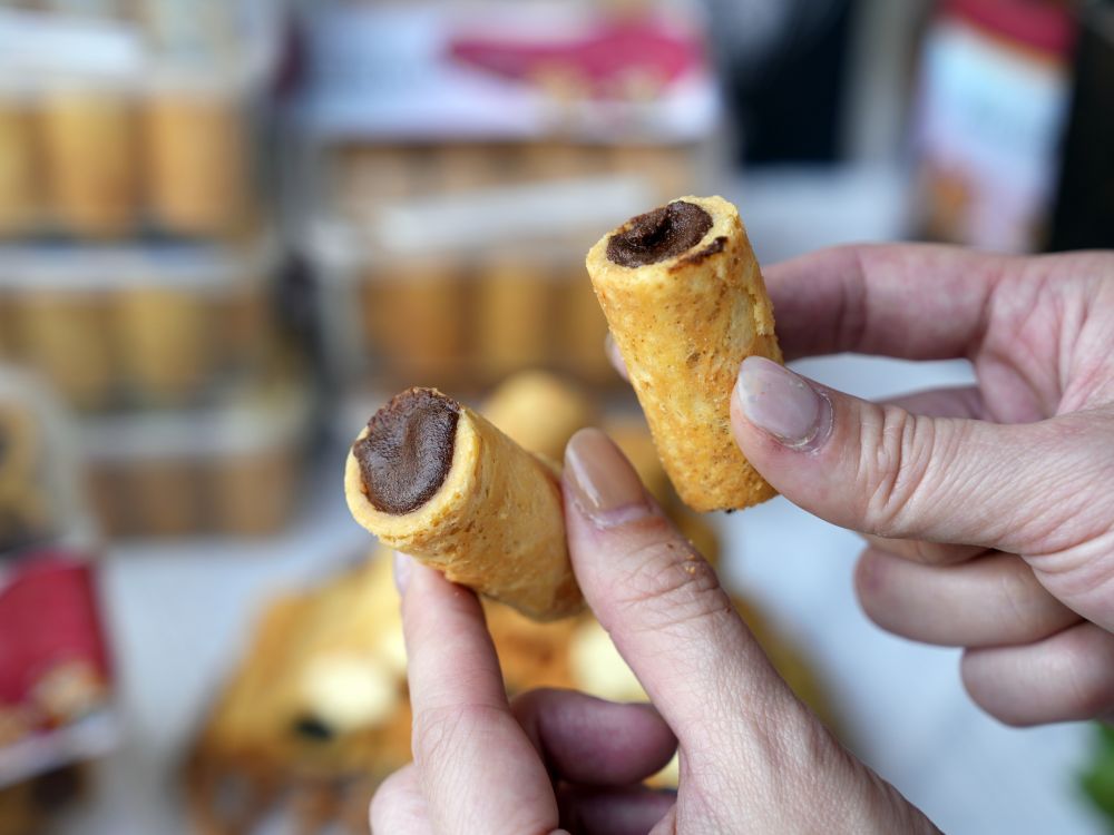 巧克力爆漿蛋捲