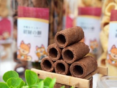 巧克力空心蛋捲