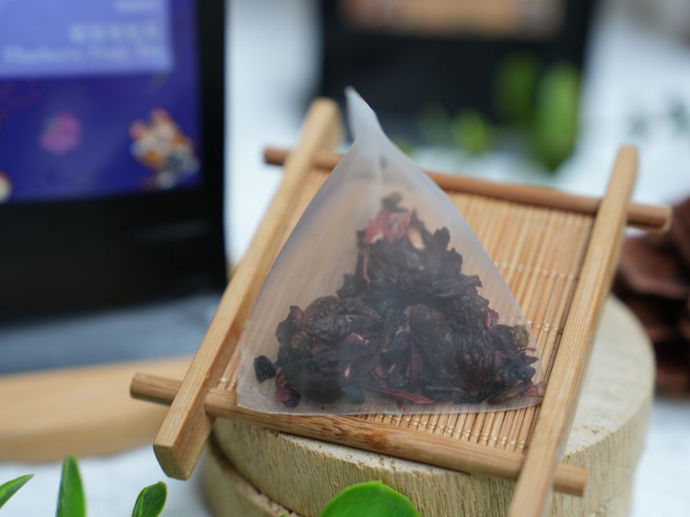 藍莓果粒茶(無咖啡因)