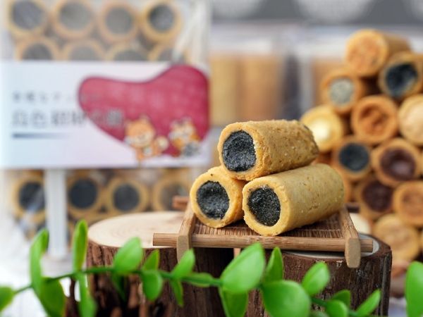 濃郁芝麻爆漿蛋捲